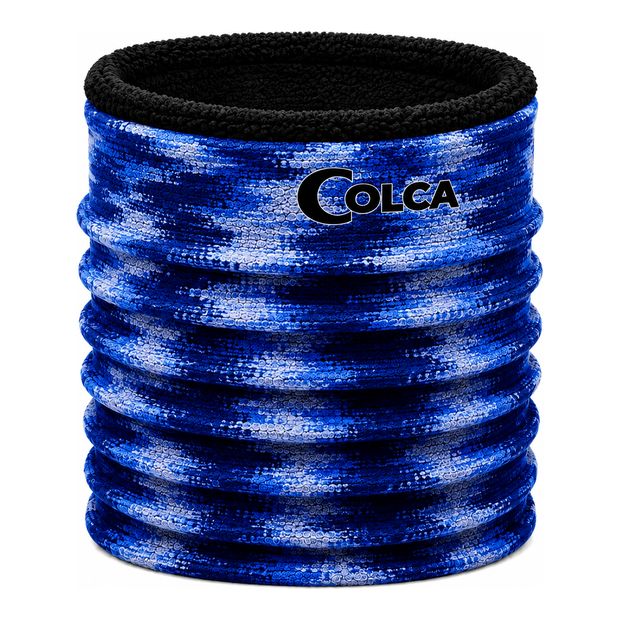 COLCA Fleece Bandana in the Midnight pattern