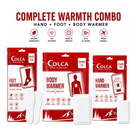 COLCA Complete Warmth Combo pack